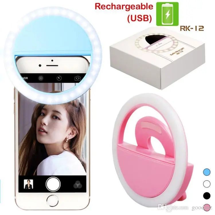 Mobile Selfie Ring Light Portable Selfie LED Ring Light