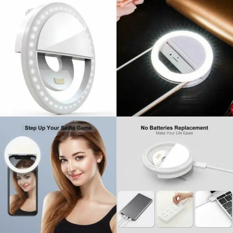 Mobile Selfie Ring Light Portable Selfie LED Ring Light