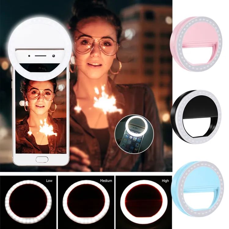 Mobile Selfie Ring Light Portable Selfie LED Ring Light