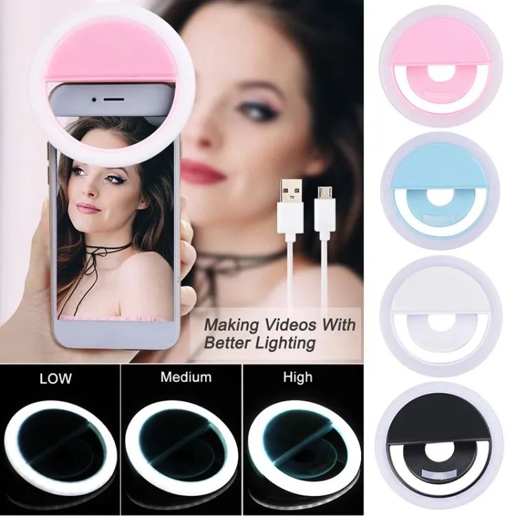 Mobile Selfie Ring Light Portable Selfie LED Ring Light